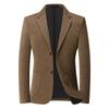 Mens Slim Fit Single-Breasted Casual Blazer Jacket Lightweight Business