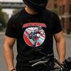 Motocross Motorcycle Racing Men's Cotton T-shirt Summer Short Sleeved Casual Round Neck Unisex
