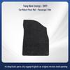 Black Nylon Velvet Soft Floor Mats for 2017 BYD Tang New Energy