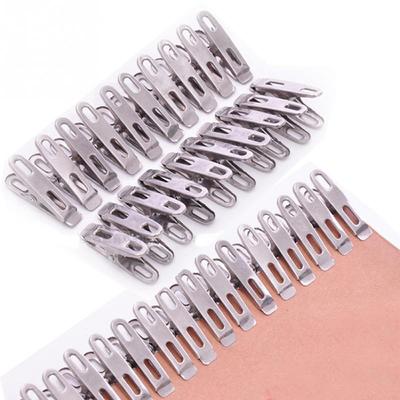 For Coat Pants Laundry Drying Hanger Household Clothes Pegs Clothes Pins Sealing Clip File Clip