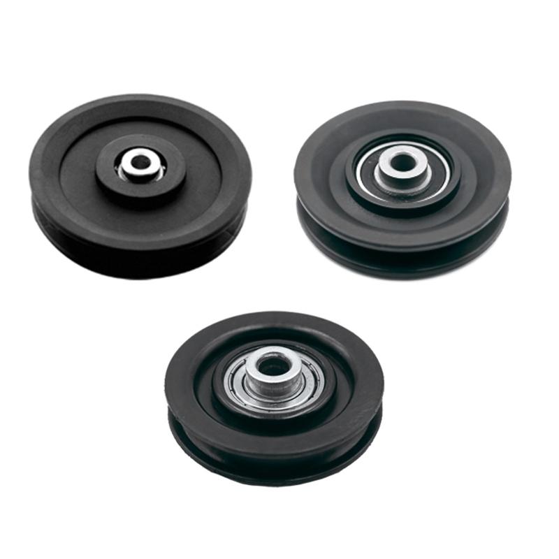 Ruota di Guida per Puleggia in Nylon Leggera Attrezzatura Fitness Puleggia per Allenamento Indoor Outdoor Palestra Attrezzatura Fitness