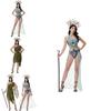 Medusa Costume For Women Halloween Stage Performance With Cotton And Spandex Fabric