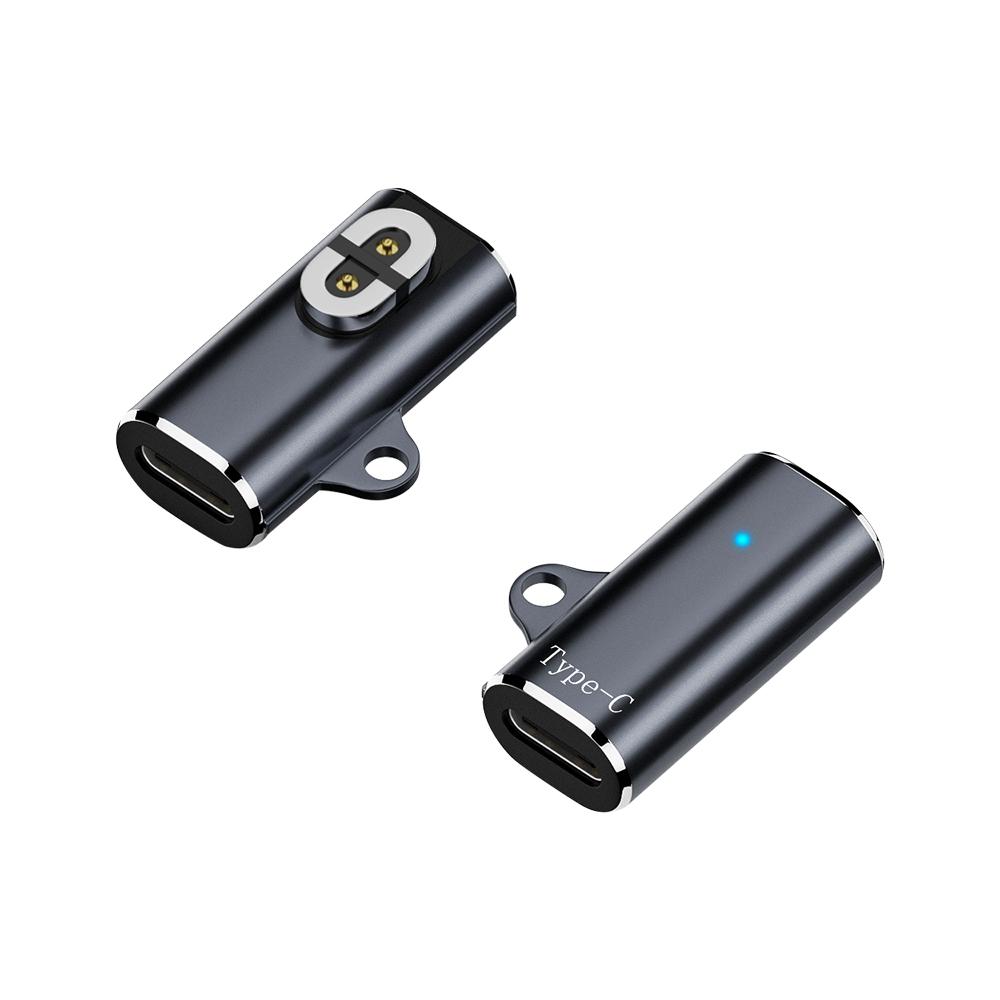 Bone Conduction Headphone Charging Adapter LED Indicator 90 Degree Bending Magnetic Charger for Shokz AS800/S803/S810/AS700