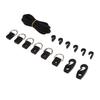 16.4inch Kayak Deck Rigging Kit Stretch String Rope With Hooks for Fishing Kayak Canoe Boat