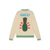 GUCCI Pre Owned 2010s Pineapple embroidery Cardigan 683098-XKB73-9750
