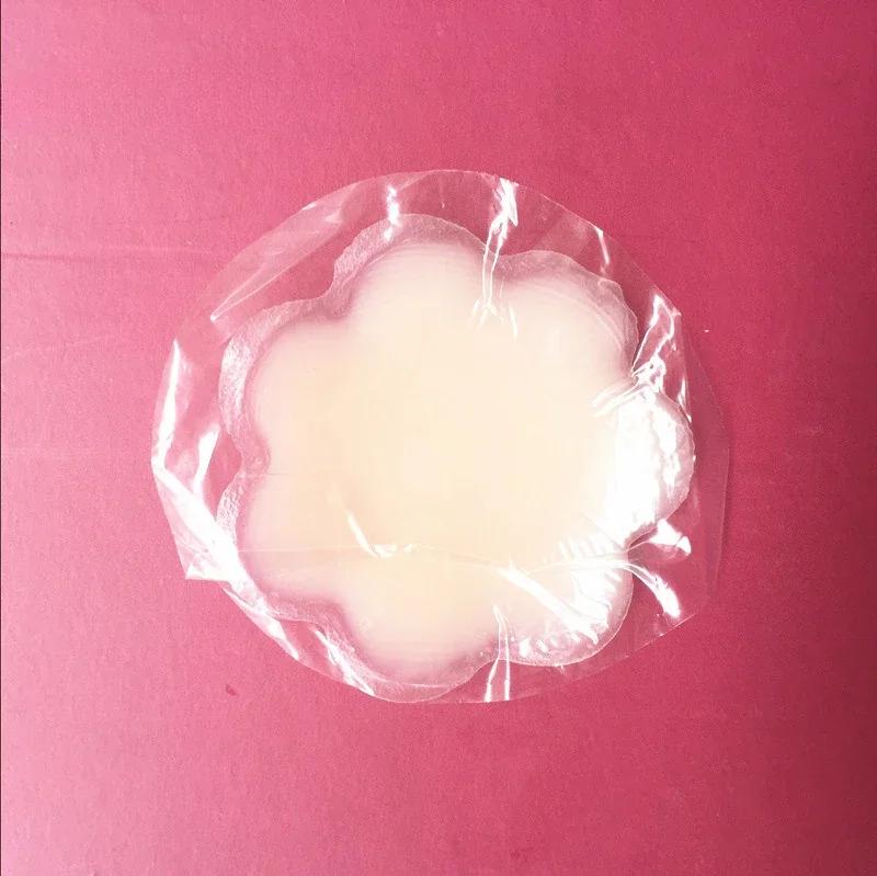 

Силиконовые накладки на соски женские лепестки для груди невидимые бюстгальтеры накладки на бюстгальтер наклейка пластырь клейкие подушечки бюстгальтеры многоразовые 1PC