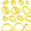 Clay , 130pcs DIY Shape for Jewelry Maker with Earring Cards Hooks Punch Tools Crafts