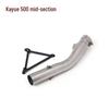 Kaoyue 400X/500X Exhaust Pipe Muffler Scorpion Yoshimura Accessory