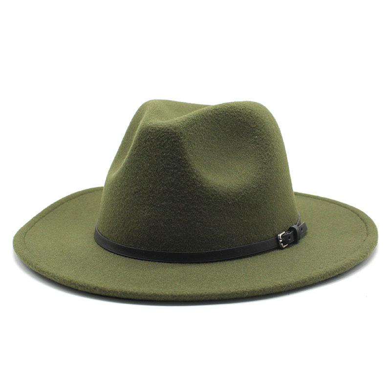 Hat Ladies Jazz Hat Seasonal British Retro Top Hat Ladies Trendy Ladies Woolen Gentleman Hat