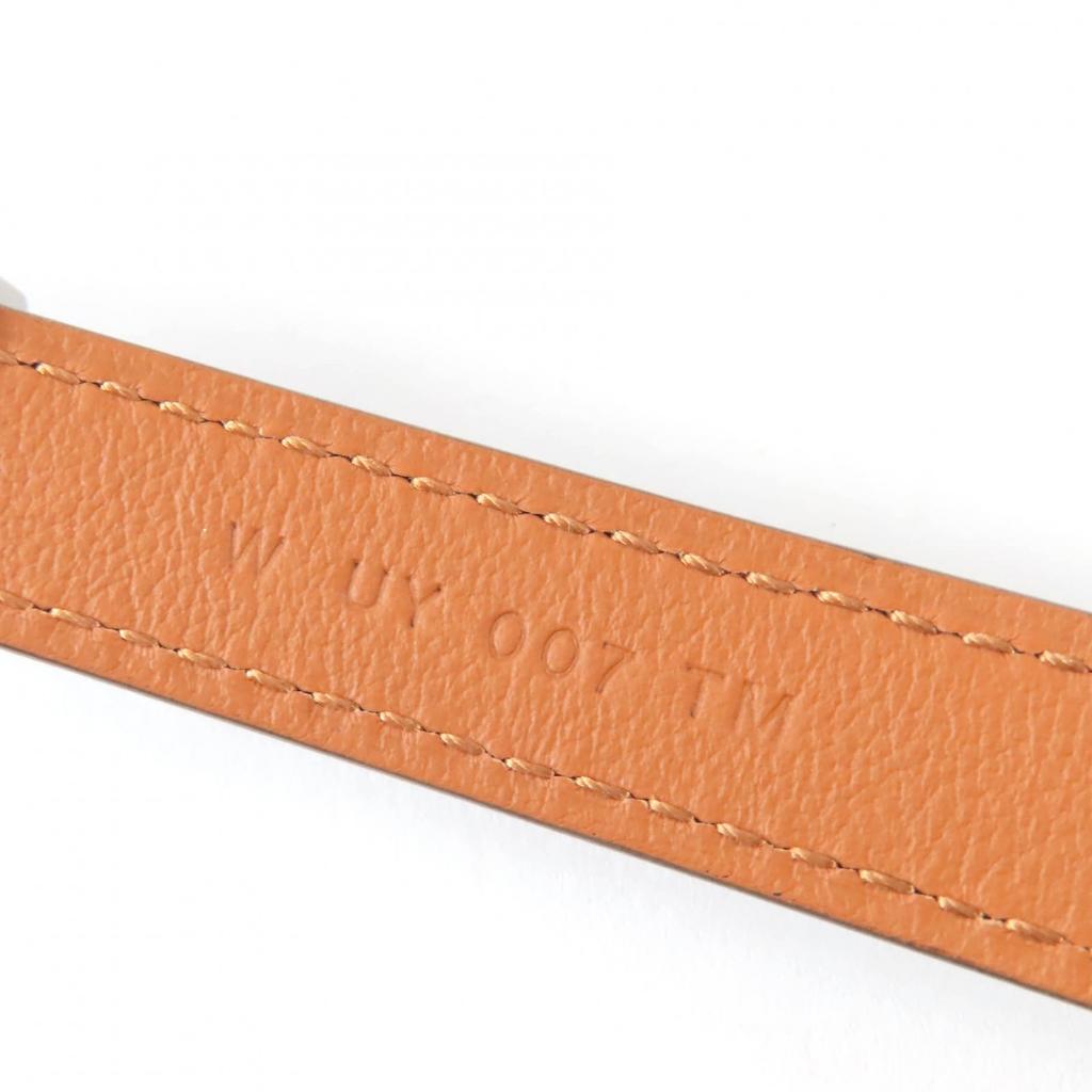 Pristine HERMES Belt Pop H 15 Black Epsom Leather Women Used