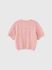 GENERALIDEA Cable Pearl Half Knit [Pink] / Wbd4L05538