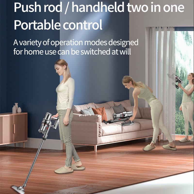 High-Power Corded Handheld Vacuum Cleaner for Home and Carpet Use