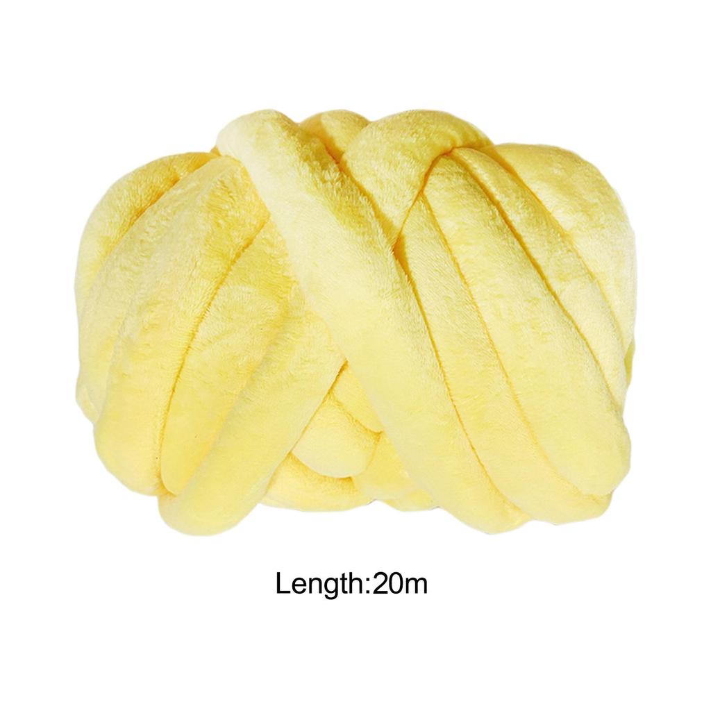 Chunky Yarn, Jumbo Tubular Yarn, Hand Knitting Length: 65.6 Feet, Bulky Chunky