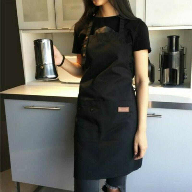 Plátěná polyesterová kapesní zástěra Řezník Řemesla Pečení Chefs Kuchyně Vaření Bbq