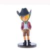 9Pcs One Piece Dolls Decoration Luffy Zoro Sanji Nami Brook Anime Action Figure Cute Toy Q Figural Garage Kits Boy Birthday Gift