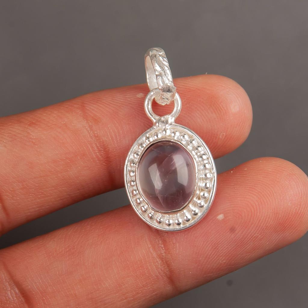 Natural Ametrine Gemstone 925 Sterling Silver Jewelry Handmade Pendant 1.20" PP-7-19