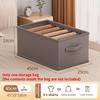 Clothes Storage Box With Divided Compartments For Wardrobe Organization And Home Use