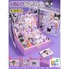 Kuromi Hair Accessories Gift Set Girls 3-6 Years Old Cartoon Style Kids Dress-Up Toy Jewelry Box