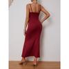 2025 Fashion Elegant Skinny Suspender Fishtail Dress Women Hip Wrap Bodycon Thin Holiday Bodycon Party Long Dress Female Solid Color Clothing