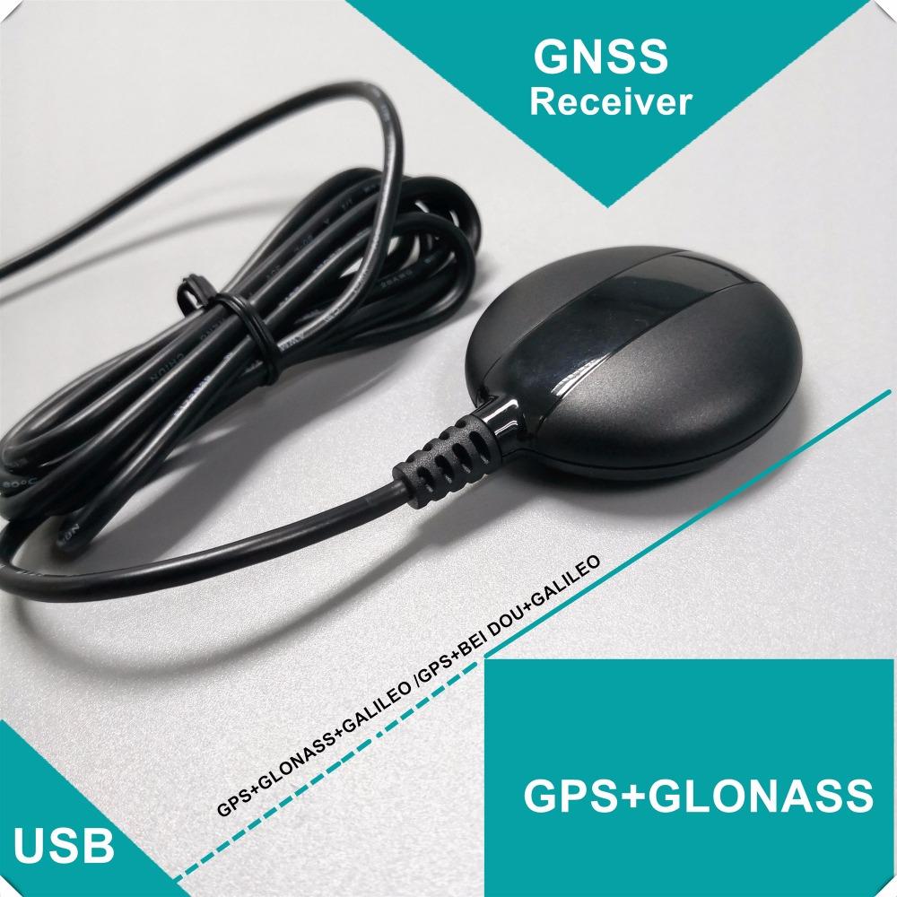 TOPGNSS USB GPS-приемник ГЛОНАСС ГАЛИЛЕО M8030 Двойной GNSS-приемник модуль антенна для ноутбука ПК, GN800G, лучше чем BU-353S4 G-mouse