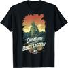 Universal Monsters Kreatur aus dem Schwarzen Lagunental Dunkler Rahmen T-Shirt