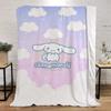 Cinnamoroles Summer Blanket Throw Fluffy Plaid Warm Blankets for Cold Microfiber Bedding Beach Towel Home Interior Knee Soft Nap