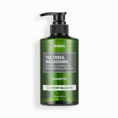 Tiefenreinigendes Ölshampoo Kirschblüte 500 ml, koreanische Kosmetik mit gutem Duft