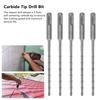 5pcs Self Centering Impact Drill Bit SDS-plus Masonry Drill Bit Carbide Tip Drill Bit  For Concrete
