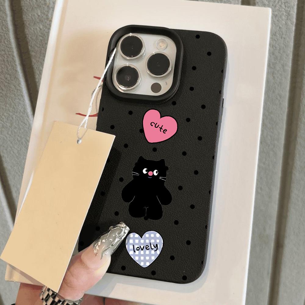 

Чехол для телефона на ощупь для iPhone 11 13 16 Pro Max iPhone XR XS Max 14 15 Pro Max 12 13 Pro Max 16 Plus 13 Pro 14 Pro с рисунком в виде макарон iPhone 11 чёрный