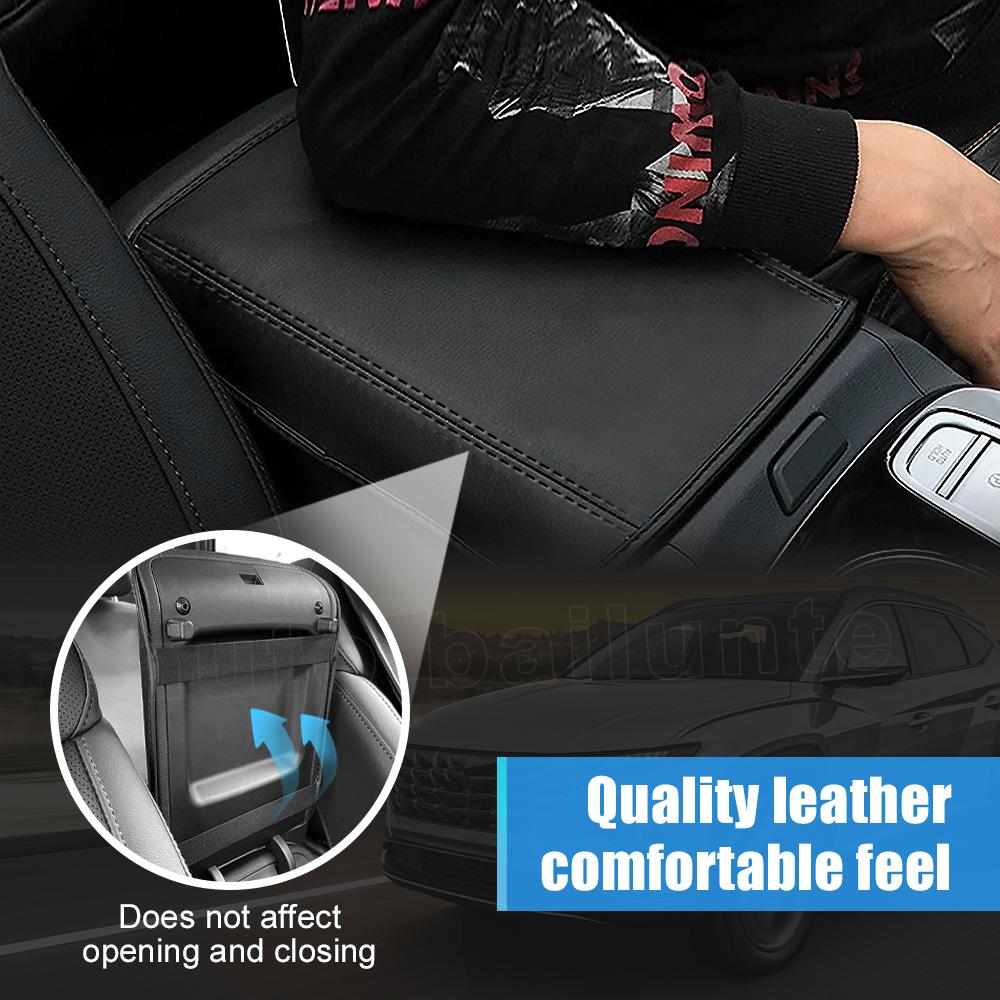 Voor Hyundai Tucson 2025 2025 Centrale Console Armsteun Box Beschermhoes Handgreep Cover Lederen Cover Auto Interieur Accessoires