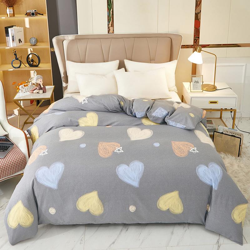 1Pc Boho Geometric Pattern 100% Cotton Duvet Cover Thicken Quilt Cover with Zipper Soft Comfortable Bedding for Kids Boys Girls