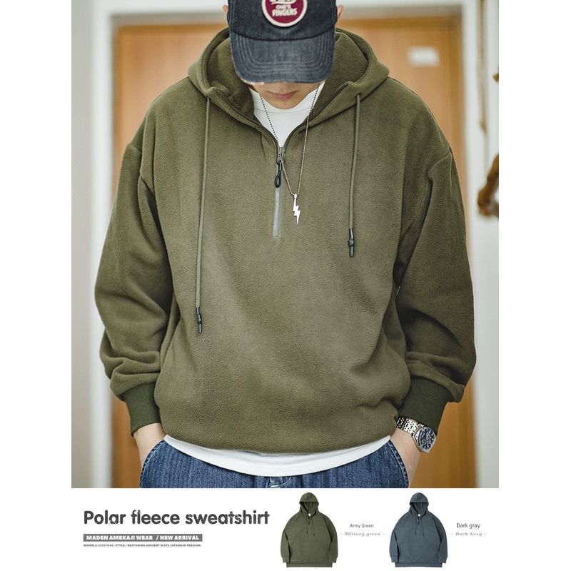Madden Retro Fleece Sweater Outwear Spring Overalls