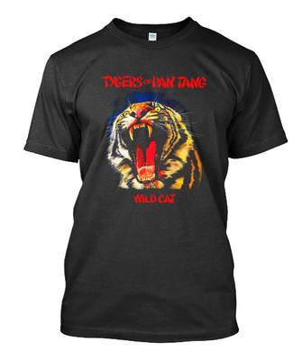 Nuova T-shirt Tygers of Pan Tang Wild Cat Old School Folk UOMO DONNA Taglia dalla S alla 5XL