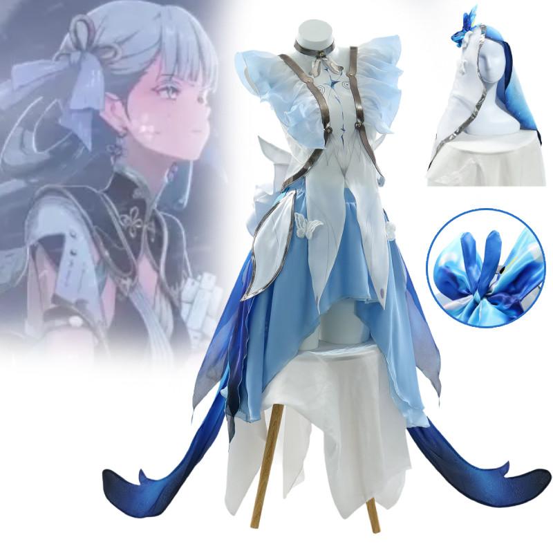 Shorekeeper Wuthering Waves Cosplay Costume Woman Dress Game Party Play Role
