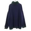 Unused VAST222 18ss Made In Japan Long Sleeve Shaggy Turtleneck Knit Men's Used