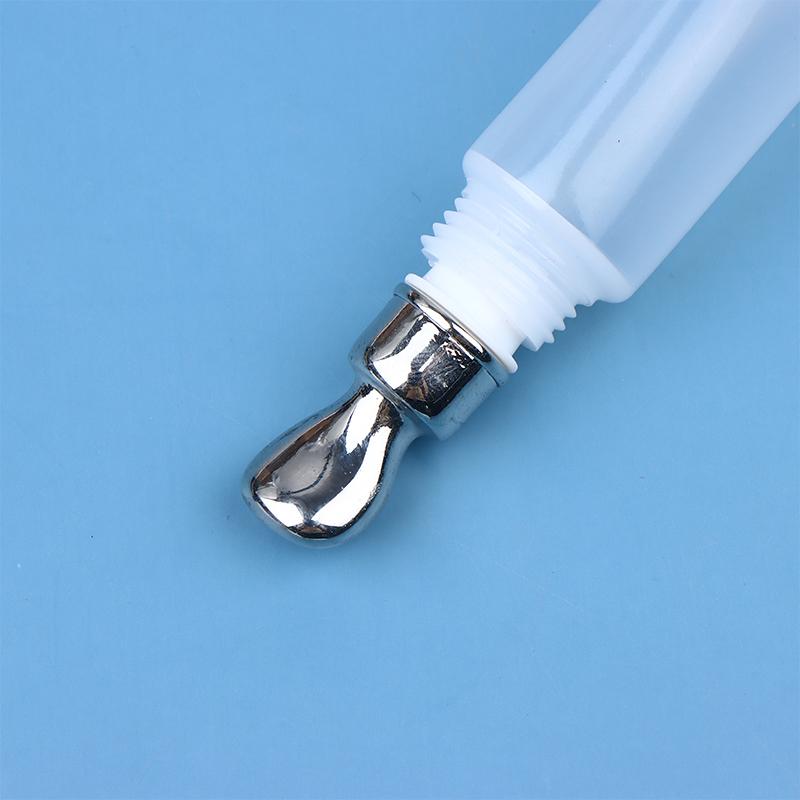 10G Průhledné měkké prázdné tuby na lesk na rty, nádobky na balzám na rty, plnitelné mini stlačovací kosmetické tuby, krém, pleťová voda, cestovní