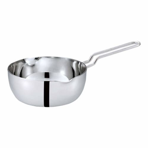 Geo Product Yukihira Pot 18cm [Stainless Steel Pot/IH Compatible/Made in Japan/Cookware/Gift]