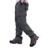 Pánská kombinéza Stahovací vícekapsové ležérní kalhoty Turistické kalhoty Bavlněné keprové kalhoty