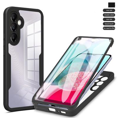 360 Hülle für OPPO A2 A5 A9 2020 A15 A15S für OPPO A32 A33 A35 A36 A52 A53 A53S A54 A54S A55 Stoßfest Doppelte Vollkörperabdeckung