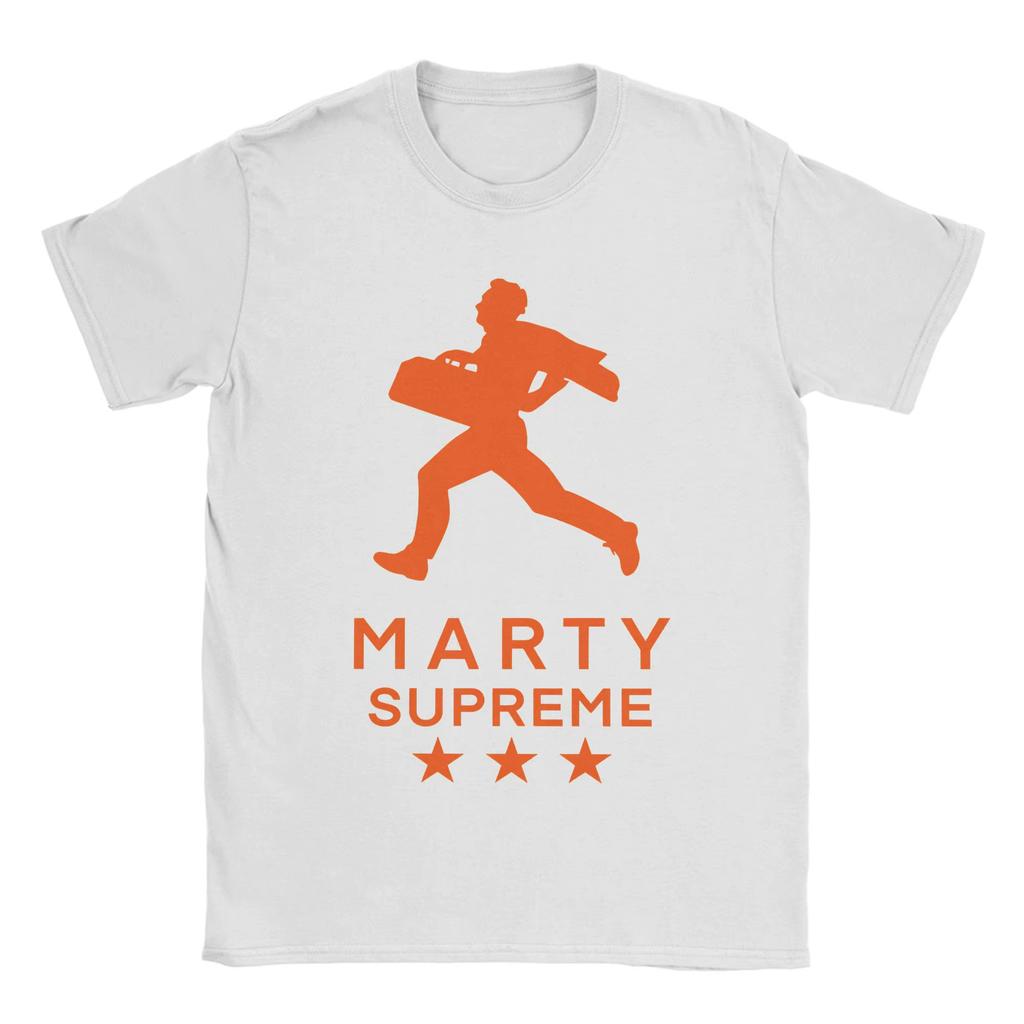 2026 Summer New Fashion Y2k T-shirts Movie Marty Supreme Three Stars Graphics Cotton Unisex Shirt Gothic Cotton Oversized T-shirts