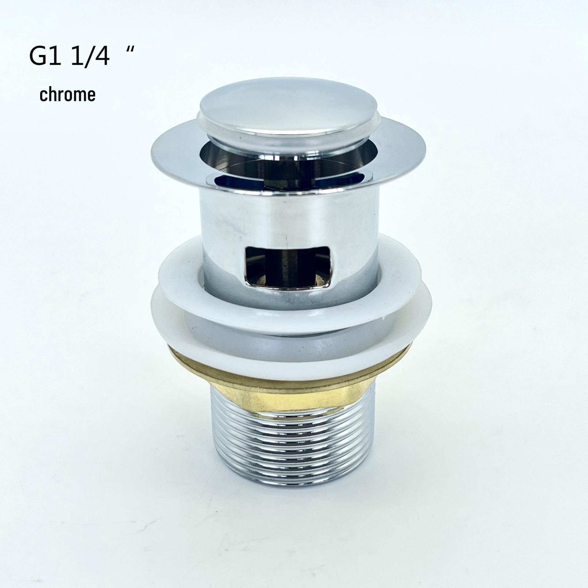 

Европейский стиль Сплав цинка и нержавеющая сталь Всплывающий слив для раковины