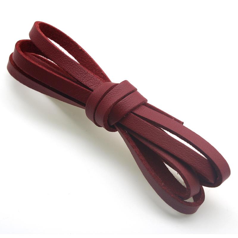 3 4 5 8 12 20 Mm Width Single Side Soft PU Leather Cord Strap String Rope For DIY Bracelet Necklace Jewelry Making Accesories