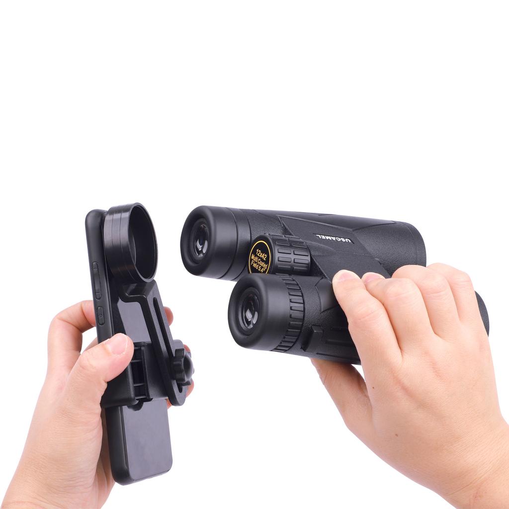 Nový produkt 12 * 42 dalekohled s vysokým výkonem HD+venkovní turistický dalekohled Lupa Noční vidění