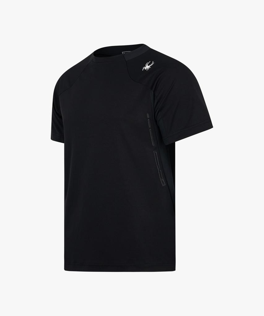 SPYDER Men'S Training Airhole T-Shirt Spkmcnrs212Mblk