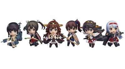 Nendoroid Petit Kantai Collection KanColle Malowana ruchoma figurka handlowa pudełko 6 sztuk -KanColle- Nieskalowane ABS&ATBC-PVC