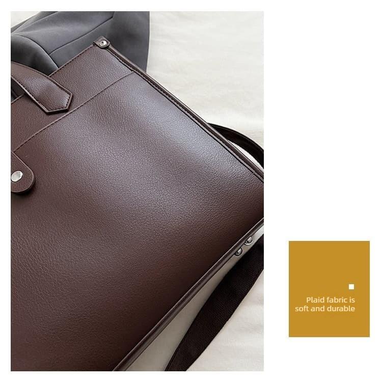Vintage große Leder-Tragetasche Damen-Handtasche