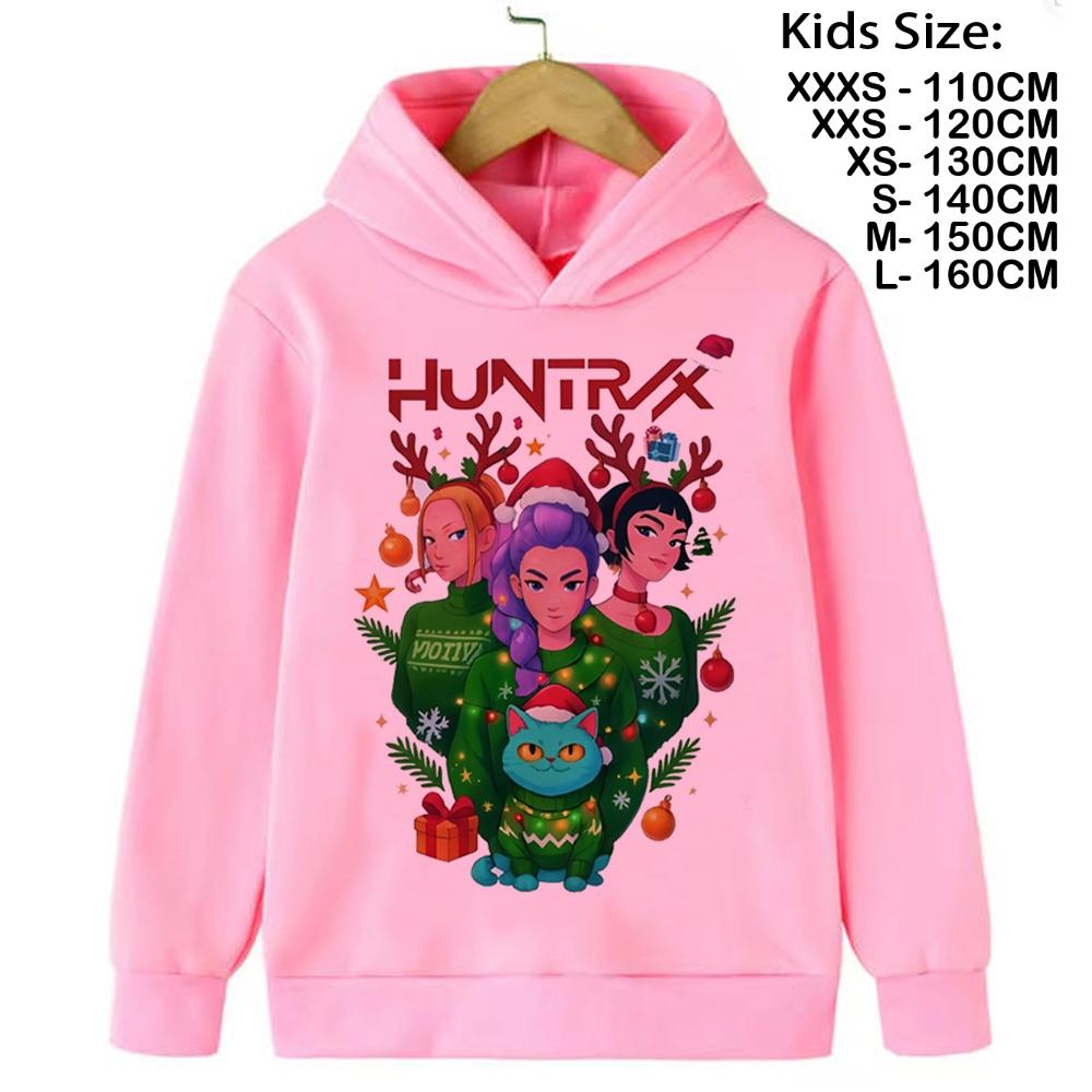Kpop Demon Hunter Christmas Shirt HOT Manga Children's Sweatshirt Cute Tiger Shirt for Boys Girls The Kid Shirt