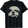 Dog Smoking Cigarette Funny Shih Tzu Meme T-Shirt