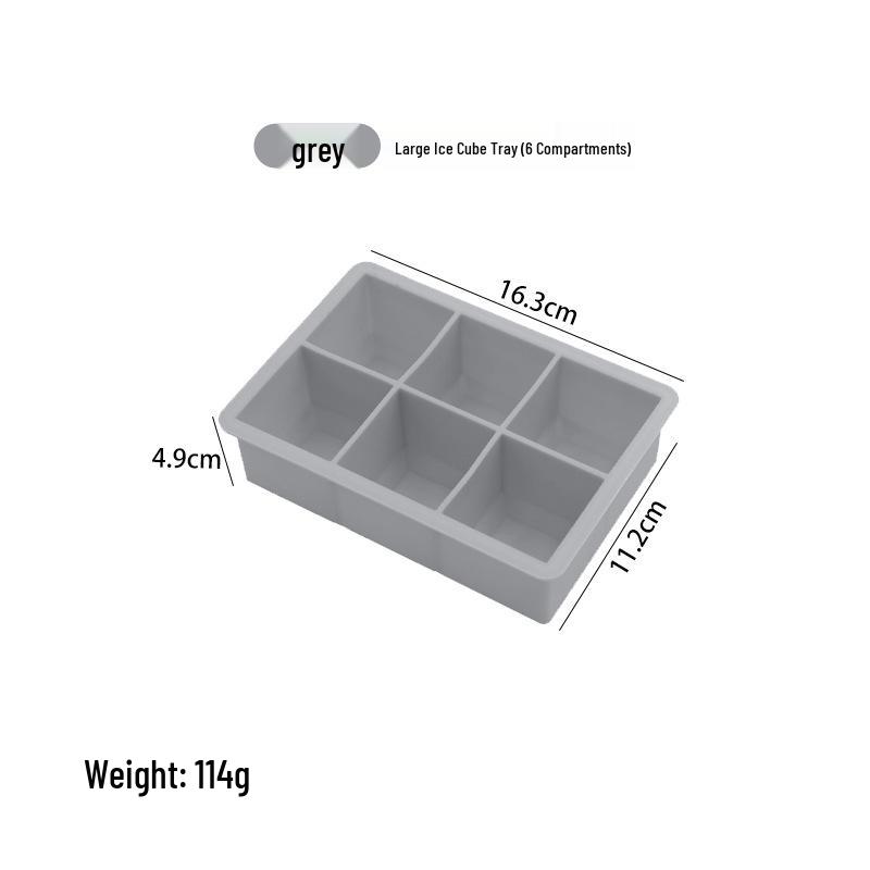 Commercial Food-Grade Silicone Ice Ball and Cube Mold