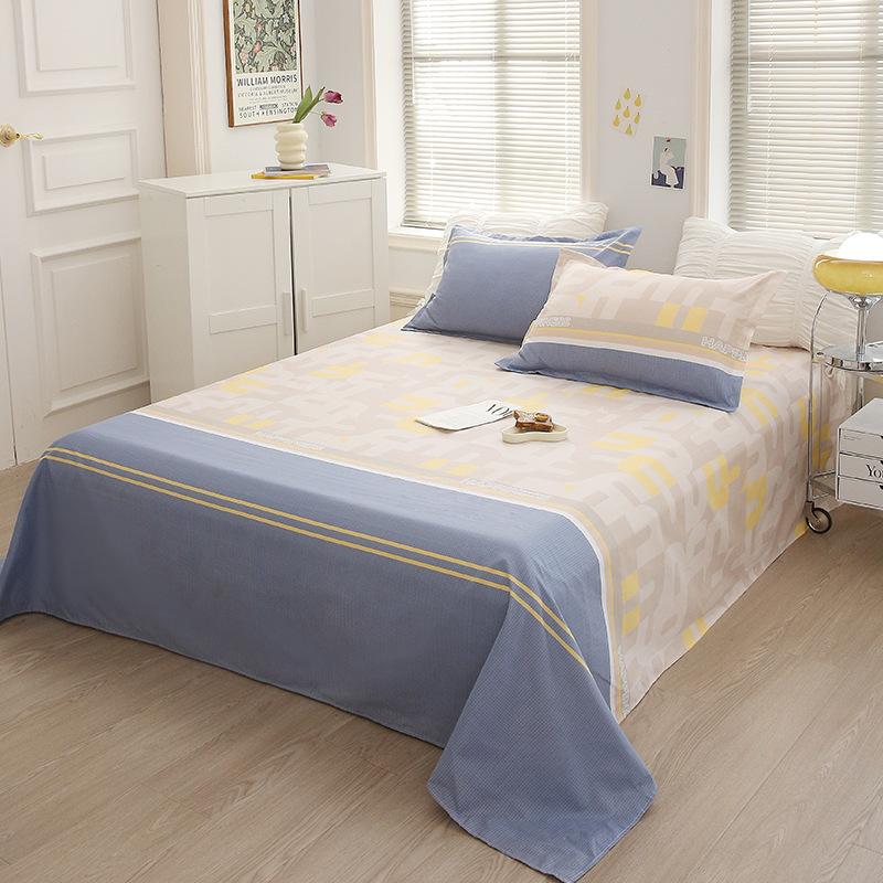 

Постільна білизна з чотирьох предметів, наволочка, підодіяльник, підодіяльник, осінній набір з трьох предметів з праної бавовни для спальної кімнати, один виріб із щіткою 150×230cm